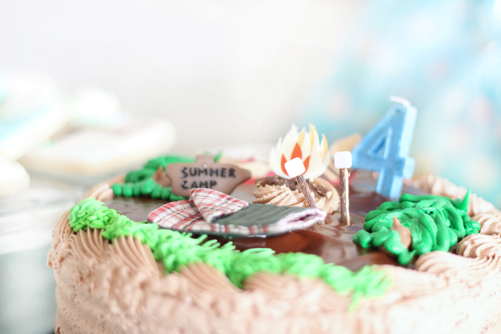 Camping Birthday Party