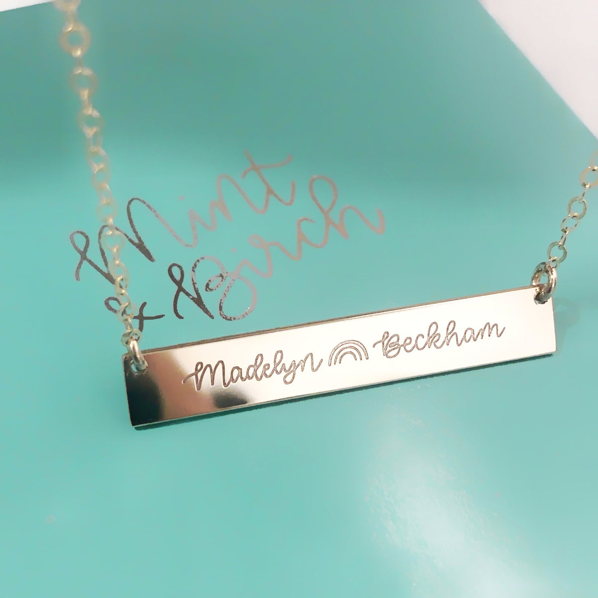 PROOF: Hand Lettered Necklace