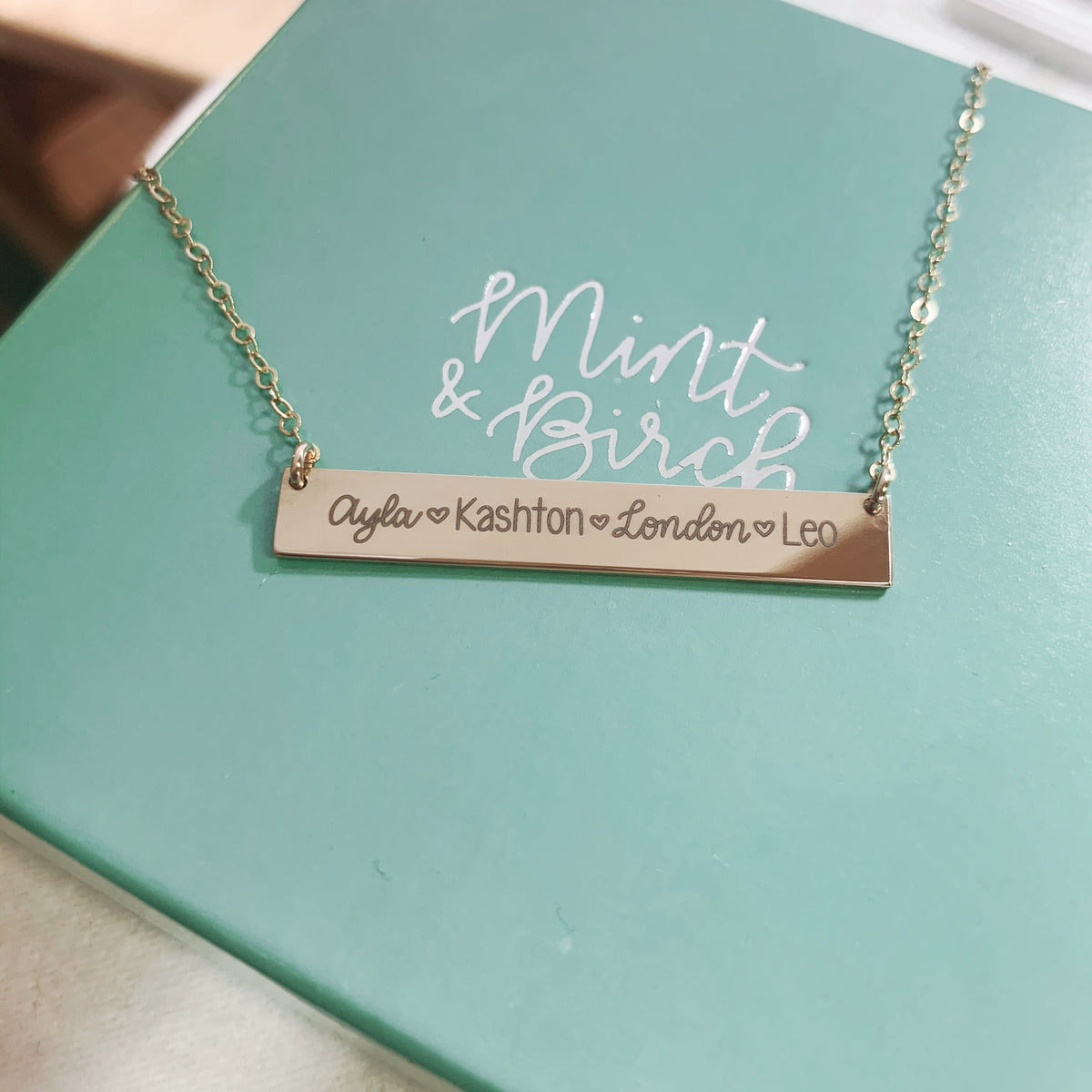 PROOF: Hand Lettered Necklace